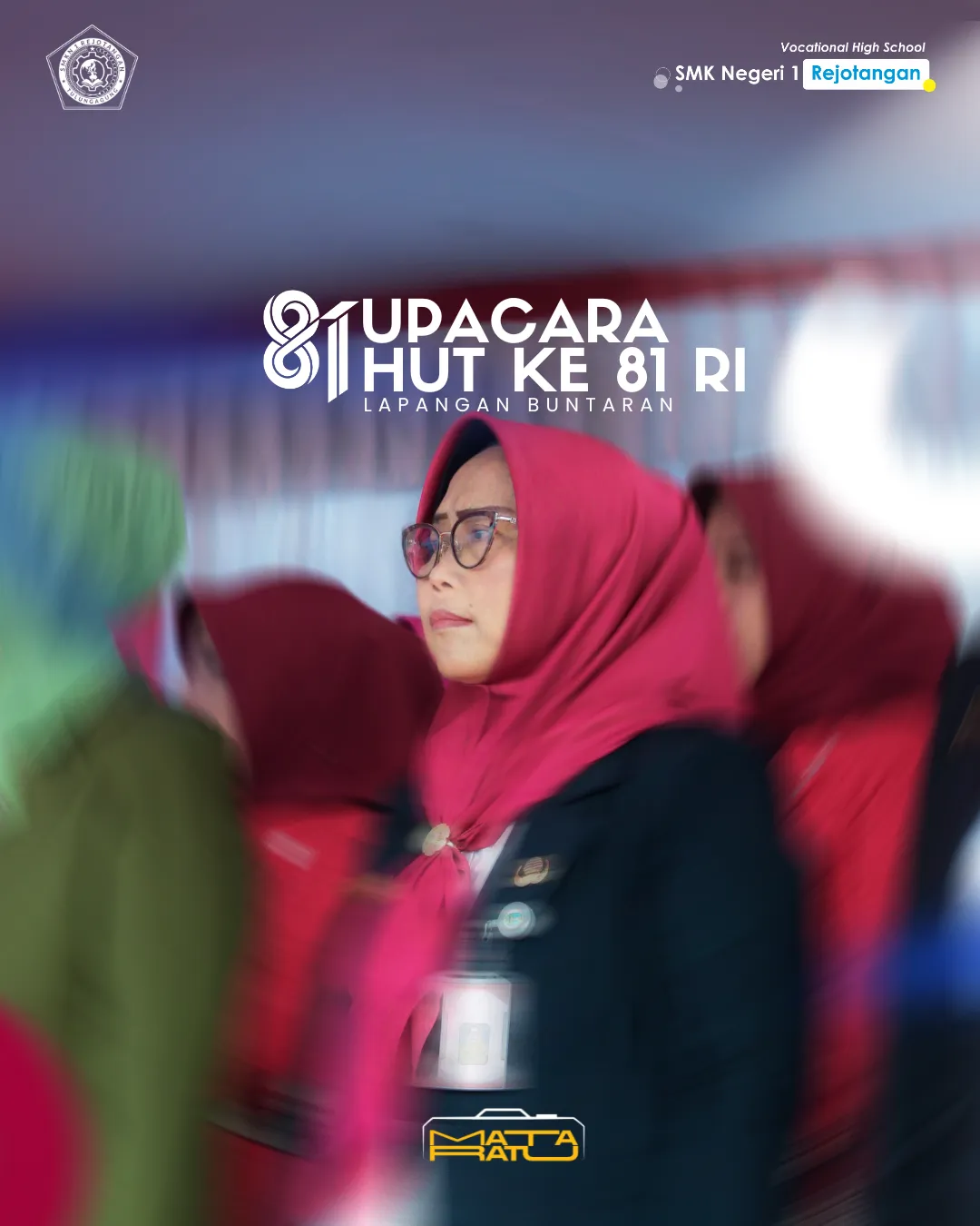 UPACARA HUT KE 81 RI DI LAPANGAN BUNTARAN
